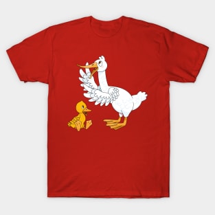 Duck With baby Funny T-Shirt